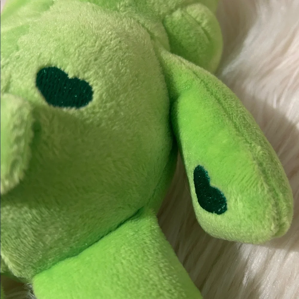 NEW! Care Bears Green Lucky Bear Plush Squeaky Dog Toy